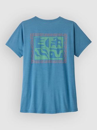 Patagonia Cap Cool Daily - Mother Rays Camiseta azul