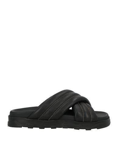 サンダル・ミュール FABIANA FILIPPI Braided leather Fussbett sandal Fabiana Filippi Braided Leather Fussbett Sandal - Coffee