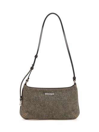 Palm Angels Grey Georgina Small Shoulder Bag