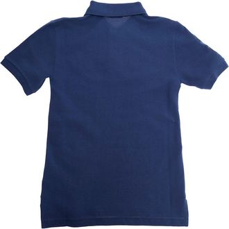 Polo Ralph Lauren Boys Mens Round-Neck T-Shirt Blue Cotton T-Shirts And Polos