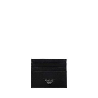 Emporio Armani Accessoires, Heren, Zwart, ONE Size, Wallets & Cardholders