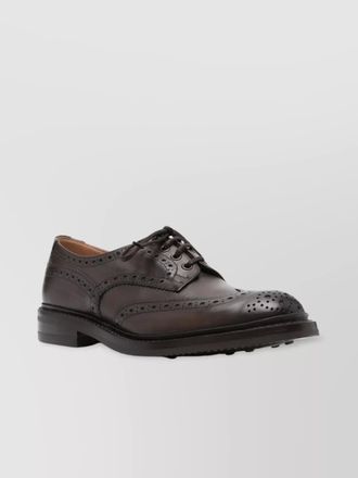 Trickers leather lace-up shoes