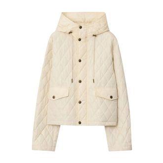 Burberry Dames, Jassen, Beige, Maat: XS Katoen