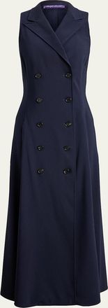 Ralph Lauren Collection Alecia Cotton-Blend Day Dress