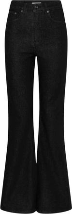 Gestuz Dames, Jeans, Zwart, Maat: W30 Katoen