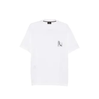 Brioni Logo-embroidered T-shirt