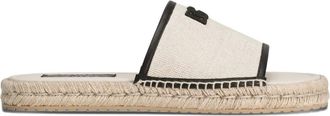 Dolce & Gabbana Espadrillas con suola piatta - Toni neutri