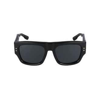 Gucci Zwart Grijs Zonnebril Gg 1262S Stijl - Heren - Zonnebrillen - Zwart - 54 MM - Accessoires