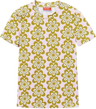 La DoubleJ T-shirt a fiori - Rosa