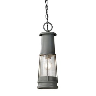 Netlighting Chelsea Harbor 1 Light Outdoor Ceiling Pendant Light Storm Cloud E27