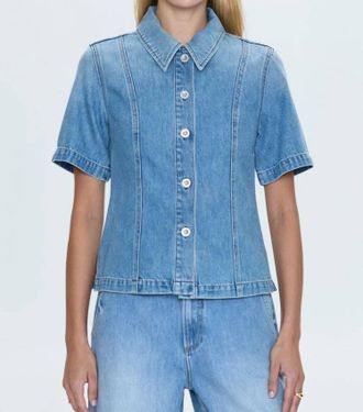 Pistola Denim Cyndi Denim Shirt In Palo Alto