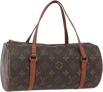 Louis Vuitton Pre-owned Handbags, female, Brown, Size: ONE SIZE Pre-owned Canvas Handbag