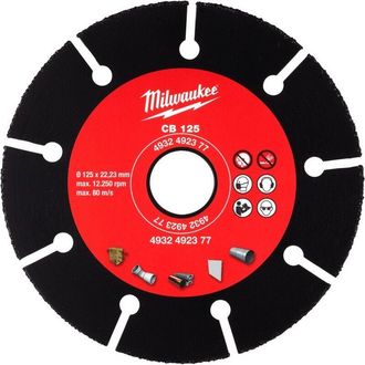 OEM Disco De Carburo S&oacute;lido De 125 Mm Para Amoladora Angular - Para Cortar Madera, Pl&aacute;stico, Placo