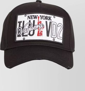 Dsquared2 branded baseball cap curved peak