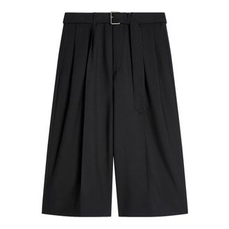 Dries Van Noten Long Shorts, male, Black, Size: M Preaches Short