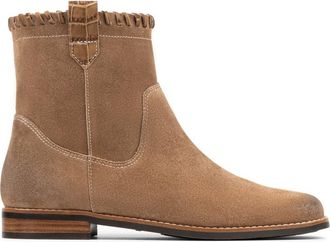 Donald J Pliner Karter Whipstitch Western Bootie in Saddle at Nordstrom, Size 5.5