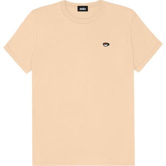 Dalix Womens Lil Coffee Jersey Tee in Sand at Nordstrom, Size Small