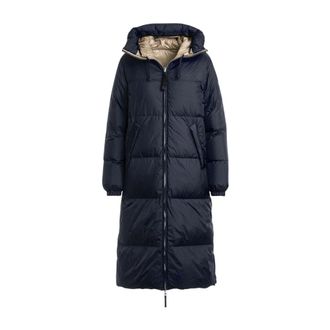 Parajumpers Down Coats, female, Blue, Size: S Sleeping BAG - Reversible Down Jacket