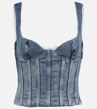 Off-white Denim bustier