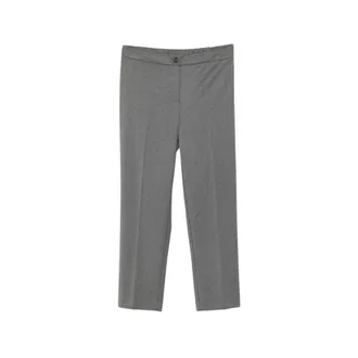 Marina Rinaldi Pmrvetusta Rechte Broek - Dames - Broeken - Grijs - Maat: 3XL