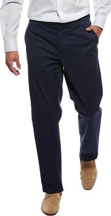 Brunello Cucinelli Navy Tailored Trousers, Brand Size 58 (US Size 42)