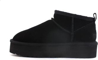 Colors Of California Platform Winterlaars - Dames - Winterlaarzen - Zwart - 39 EU - Leer - Schoenen