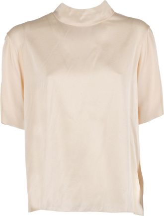 Forte_Forte Forte_Forte Stretch Silk Satin Top