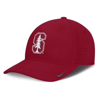 Nike Stanford Sideline Practice Nike Mens Dri-FIT College Hat in Red | NC5369WSDN-3XB