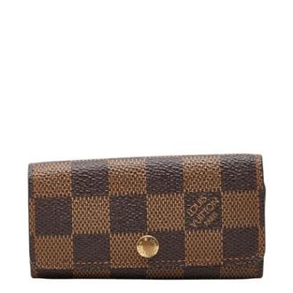 Louis Vuitton Pre-owned Accessories, female, Brown, Size: ONE SIZE Pre-owned Keycase
