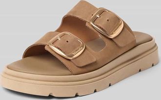 Tamaris Tamaris Wedges aus echtem Leder in Sand, Gr&ouml;&szlig;e 36