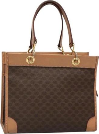 Celine Pre-owned Handbags, female, Brown, Size: ONE SIZE Pre-owned Vintage Handbag