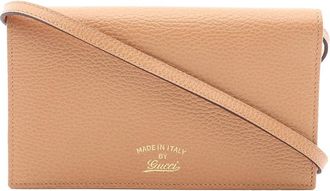 Gucci Pre-owned Gucci Dollar Calfskin Swing Wallet On Strap Ladies 9QQ9F6I9LLJMMVVX