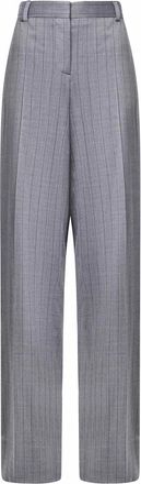 Stella McCartney Pinstriped Pleated Trousers