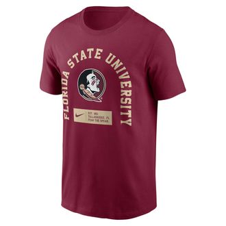 Nike Florida State Primetime Seasonal Nike Mens College T-Shirt in Red | N19969XFTN-9SV