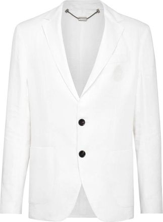 Billionaire Boys Club Heren, Jassen, Wit, Maat: M Linnen