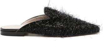 Fabiana Filippi Slippers - Dames - Slip ons - Zwart - 36 EU - Schoenen