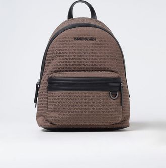 Emporio Armani Zaino Emporio Armani in nylon con logo jacquard