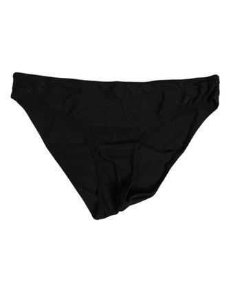 Dolce & Gabbana Black Nylon Stretch Slip Brief Women Underwear 25+pa Clothing