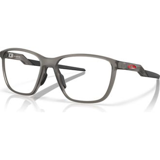 Oakley 56mm Square optical glasses in Grey at Nordstrom