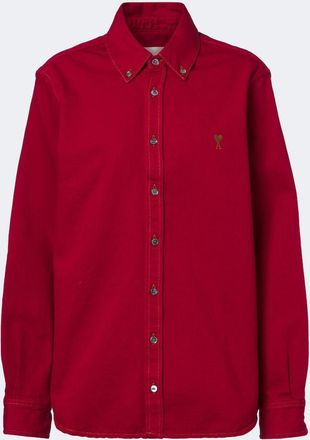 Ami Ami de Coeur cotton twill shirt