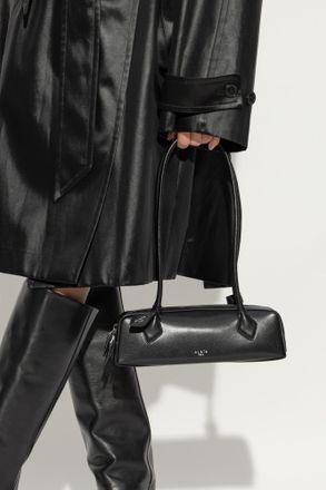 Alaia Shoulder Bag Le Teckel, Womens, Black