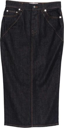 Givenchy Kick Back Denim Skirt