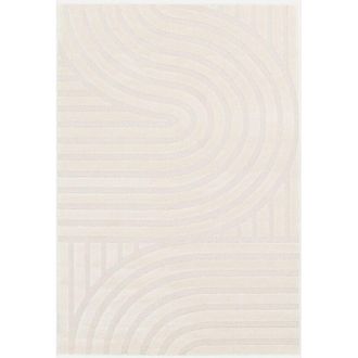 Sweeek Alfombra Interior Con Motivos De Arcos Crema