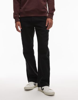 Dickies Pantaloni neri in tela-Nero
