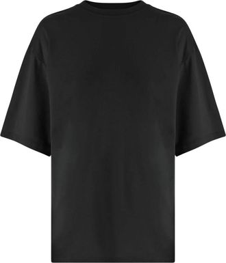 Lauren Manoogian Katoenen T-shirt - Dames - Shirts - Zwart - S - Katoen - Tops