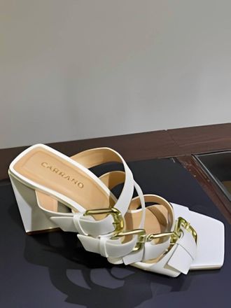 Carrano Adira Dress Sandal In White