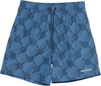 Daily Paper Clothing Patterned Swim Shorts