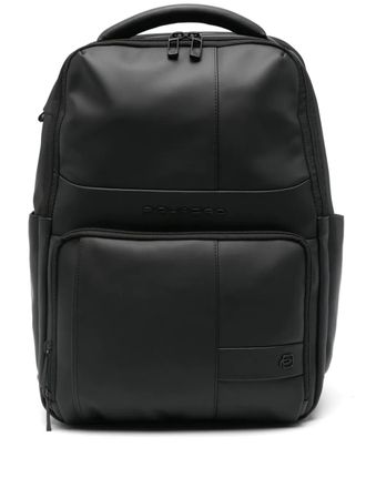 Piquadro double-zip backpack - men - Calf Leather - OS - Black