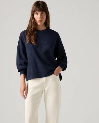 Levi's Sweatshirt met tekst, ronde hals