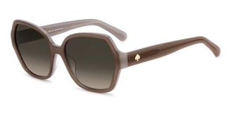 Kate Spade New York KS Layne 2/G/S Asian Fit 09Q/HA Womens Sunglasses Brown Size 57